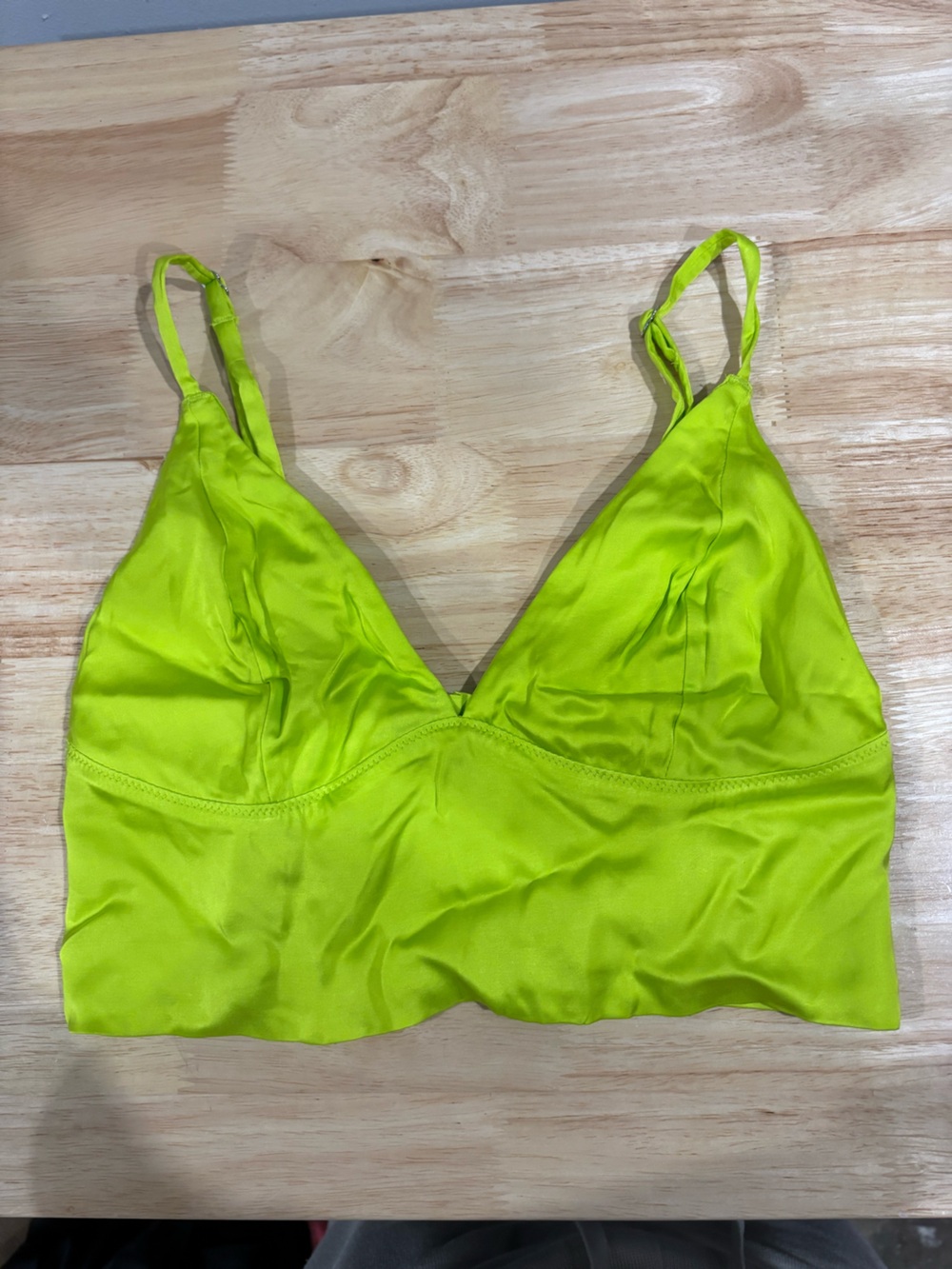 aerie Neon Lime Bralette Top